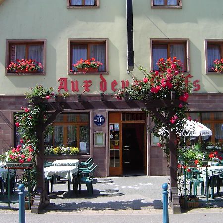 Aux Deux Clefs Hotel Marmoutier Bagian luar foto